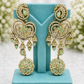 Mint Kundan Bridal Set with Tikka